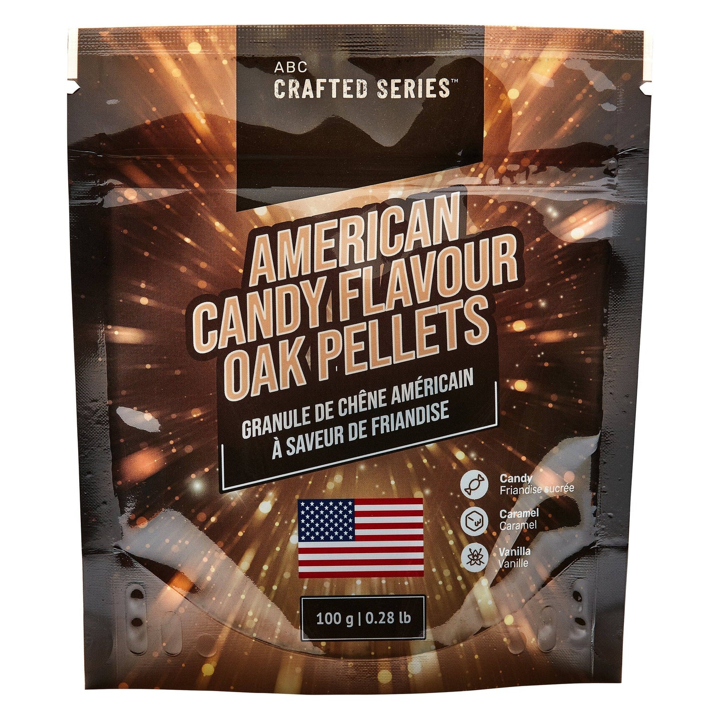 American Candy Flavour Oak Pellets (100g | 3.5 oz)