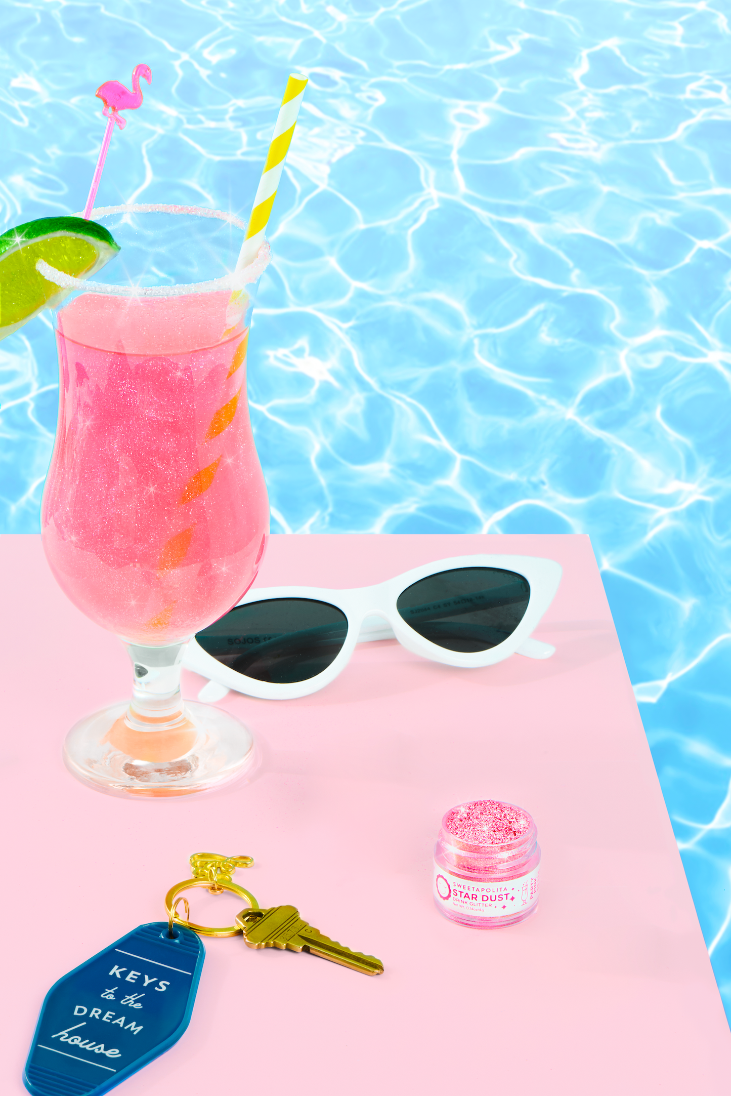 PARTY PINK | Star Dust Edible Drink Glitter 4g jar