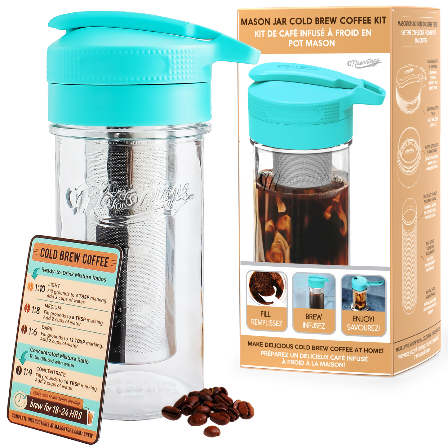 Cold Brew Makers Kit, Cold Brew Coffee Maker