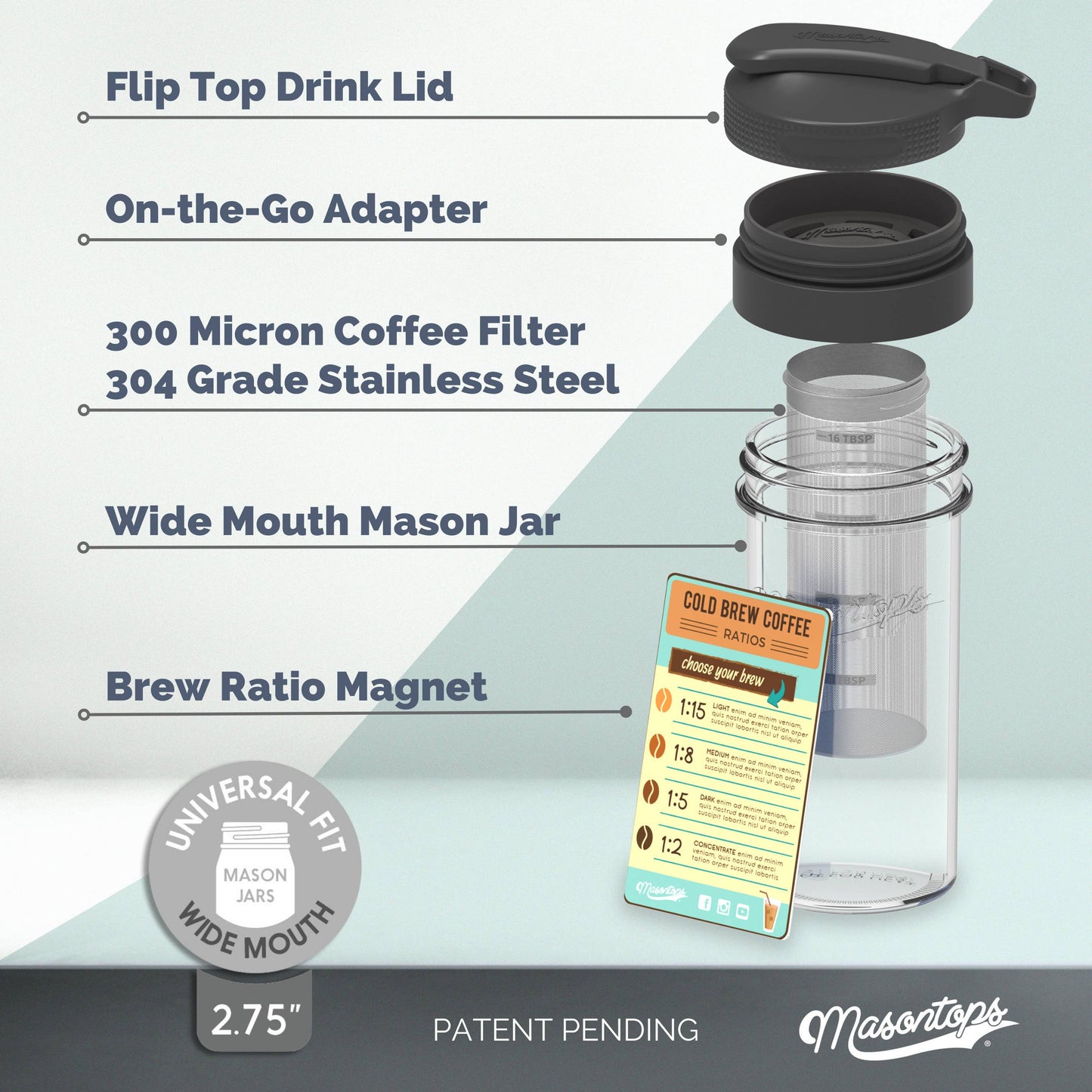 Cold Brew Makers Kit, Cold Brew Coffee Maker