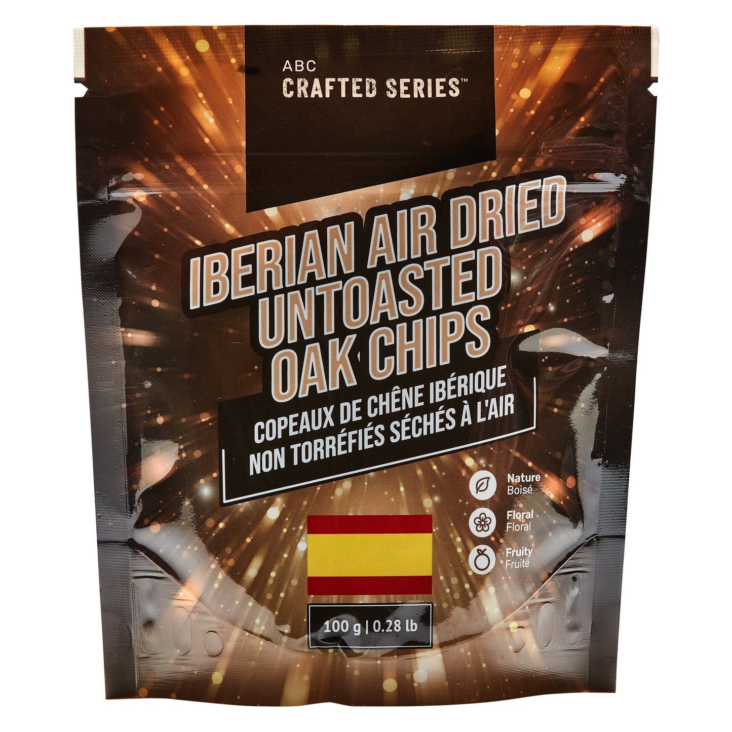 Iberian Air Dried Un-toasted Oak Chips (100g | 3.5 oz)