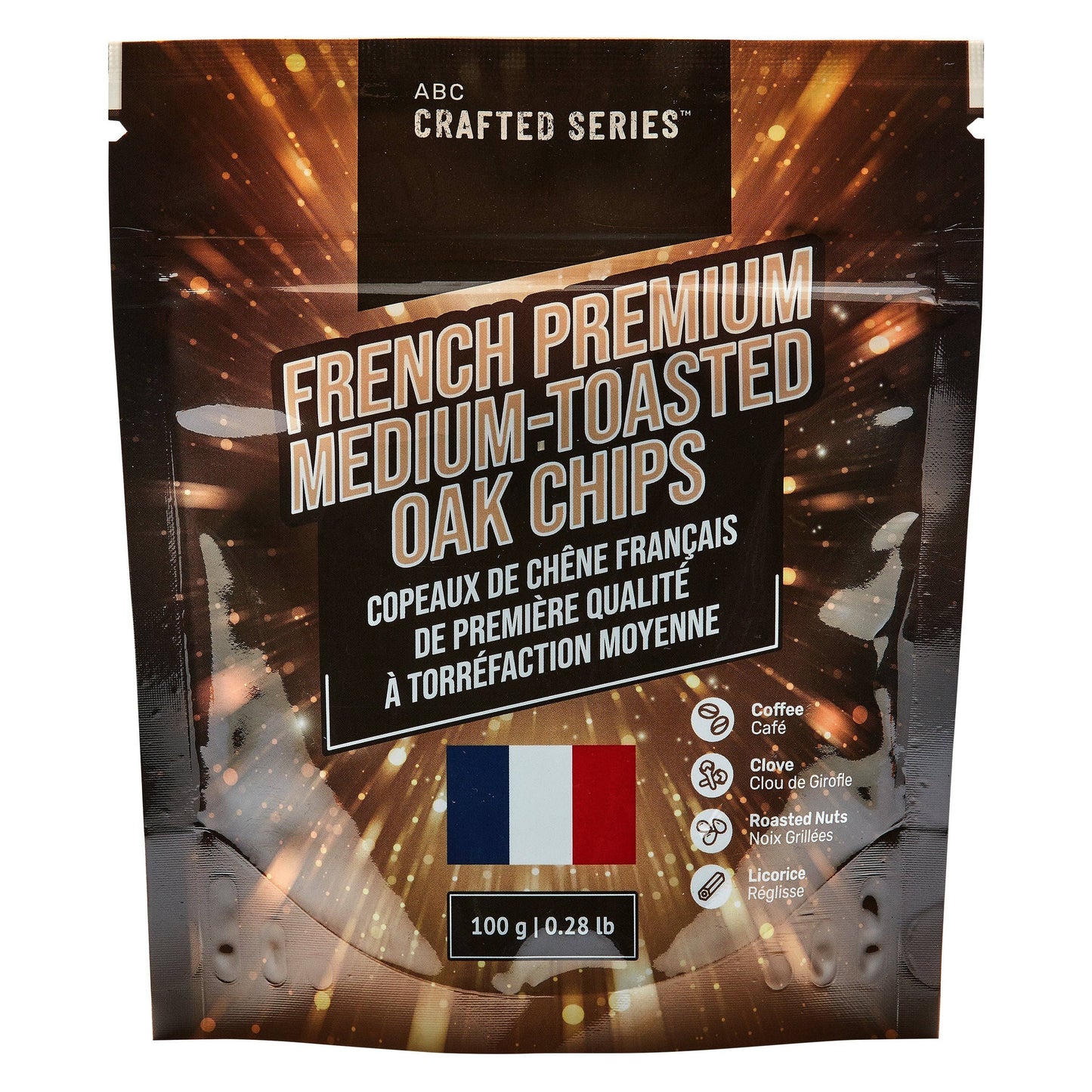 French Premium Medium Toasted Oak Chips (100g | 3.5 oz)