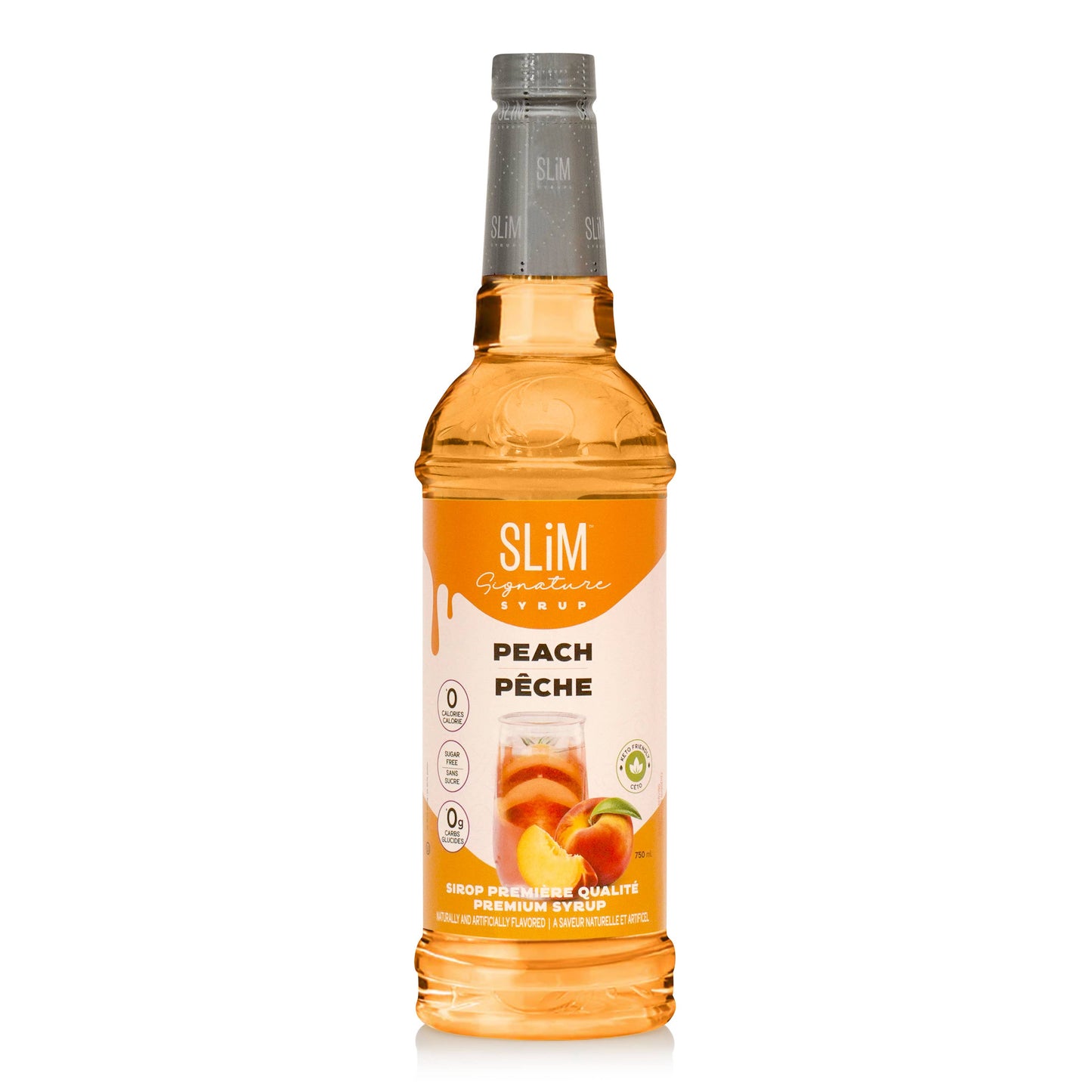 Slim Syrups Sugar Free Peach Syrup