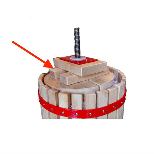 Wood Blocks for Grape Press (12 3/8 in x 2 0.87 in x 2 0.87 in)