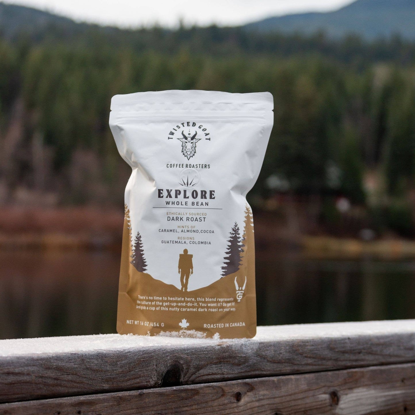 Explore | Whole Bean Coffee | Dark Roast | 1lb