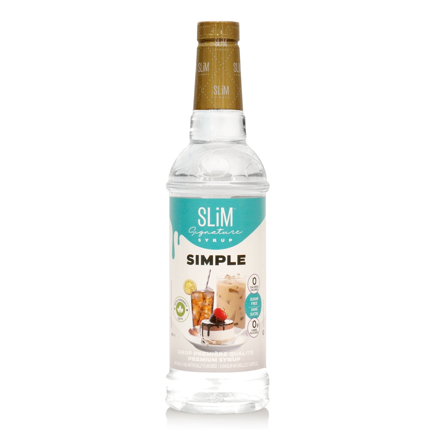 Slim Syrups Sugar Free Simple Syrup