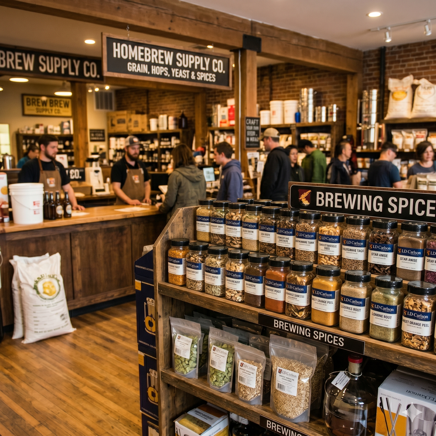 Brewing Spices and Belgian Sugars