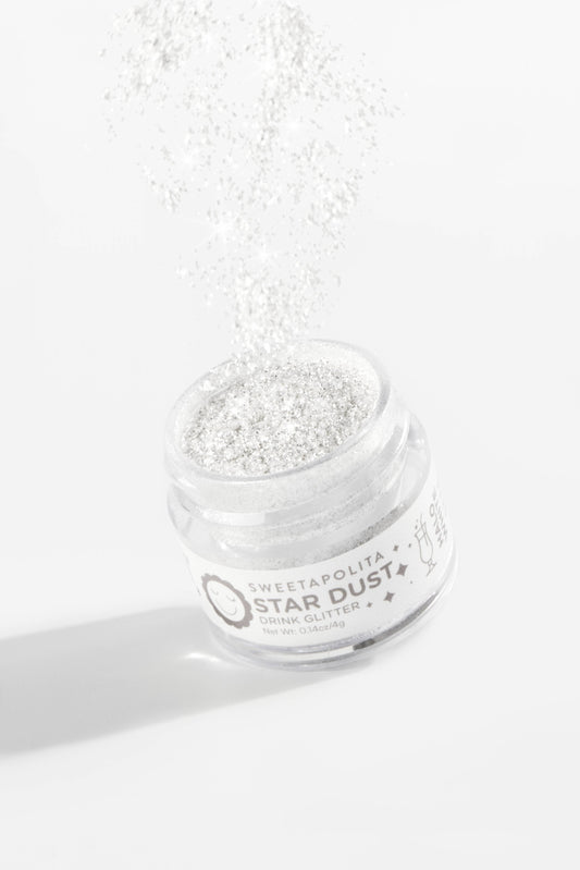 HALO WHITE | Star Dust Edible Drink Glitter 4g jar