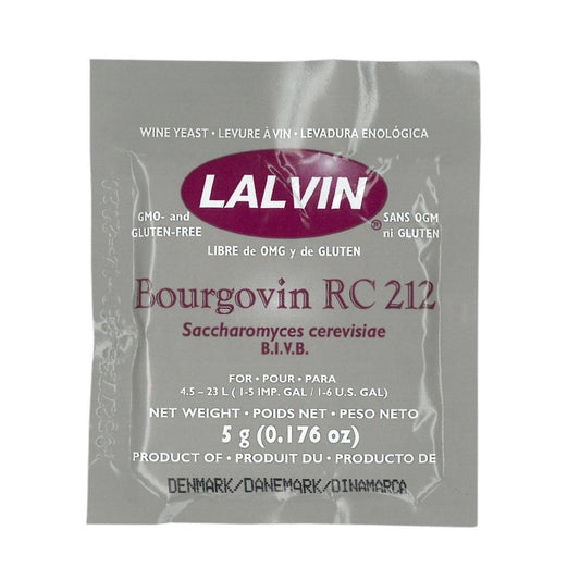 Wine Yeast Lalvin RC-212 (5 g | 0.176 oz)