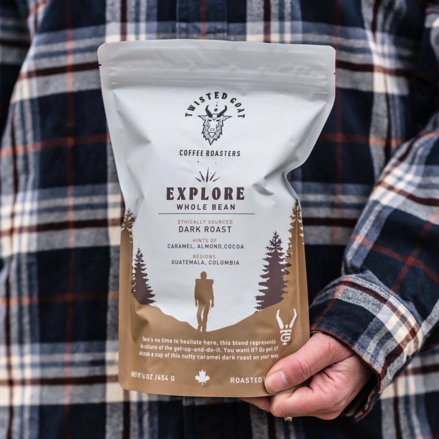 Explore | Whole Bean Coffee | Dark Roast | 1lb