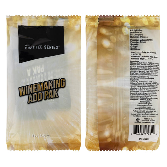 Complete Add Pack for Winemaking Kits (86 g | 3 oz)