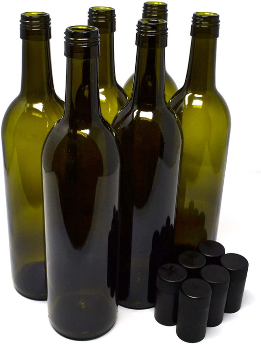 750ml Screw Cap Bottles And Caps