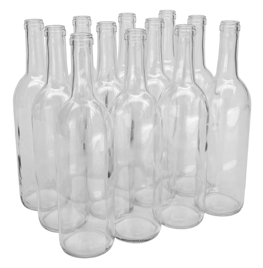 Bottles 750 ml clear