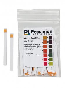 PH testing strips 1-14