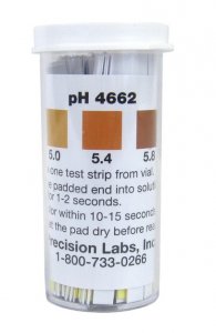 PH testing strips Wine Beer Kombucha