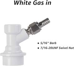 Ball Lock Disconnect Barb 1/4"